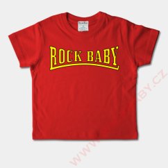 Dětské tričko krátký rukáv - Rock Baby 3