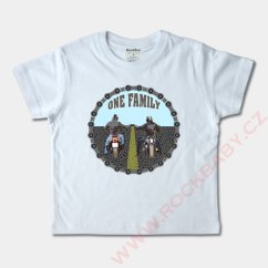 Dětské tričko krátký rukáv - One Family