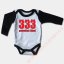 Kojenecké body dlouhý rukáv - 333 poloviční ďábel