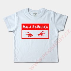 Dětské tričko krátký rukáv - Malá rebelka